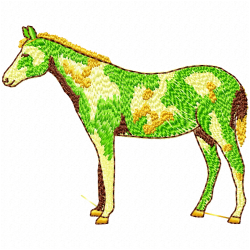 Horses Embroidery Design 10 Horses Embroidery Design 10
